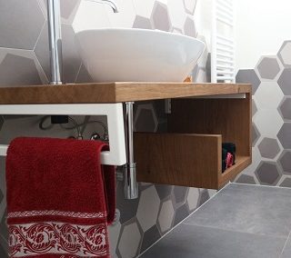 Maison de K&S: carreaux hexagonaux