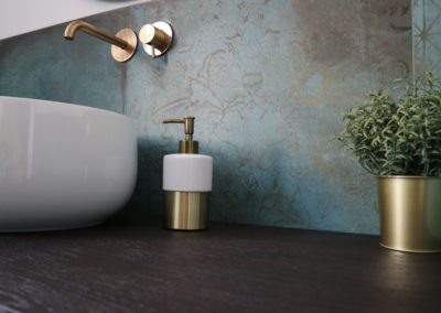 trace mint bagno parete