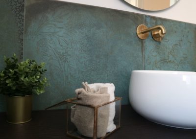 trace mint dettaglio bagno