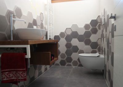 bagno moderno gres effetto cemento