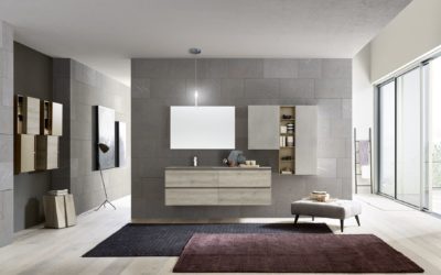 Bagno moderno grigio: come abbinare assieme pavimenti, rivestimenti e arredo bagno